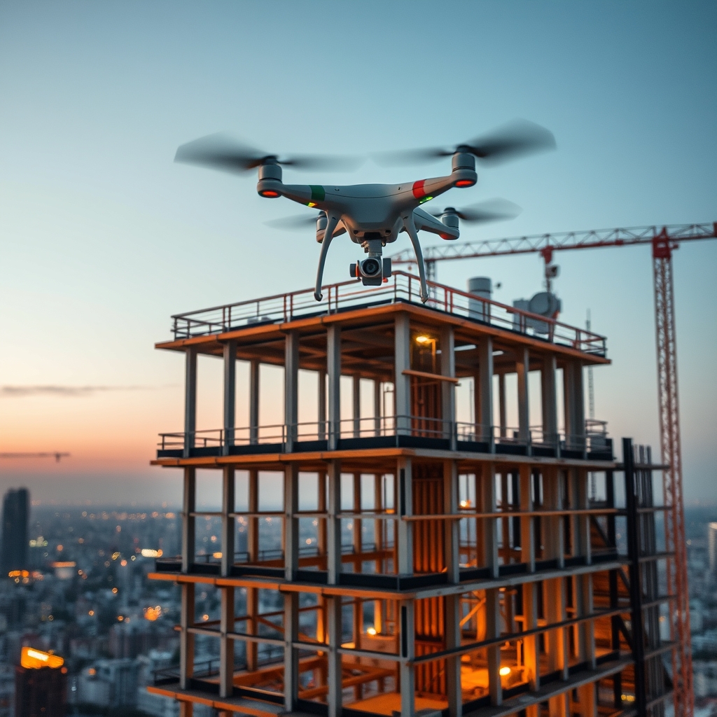 Cómo el registro visual aéreo ayuda a documentar obras de construcción paso a paso