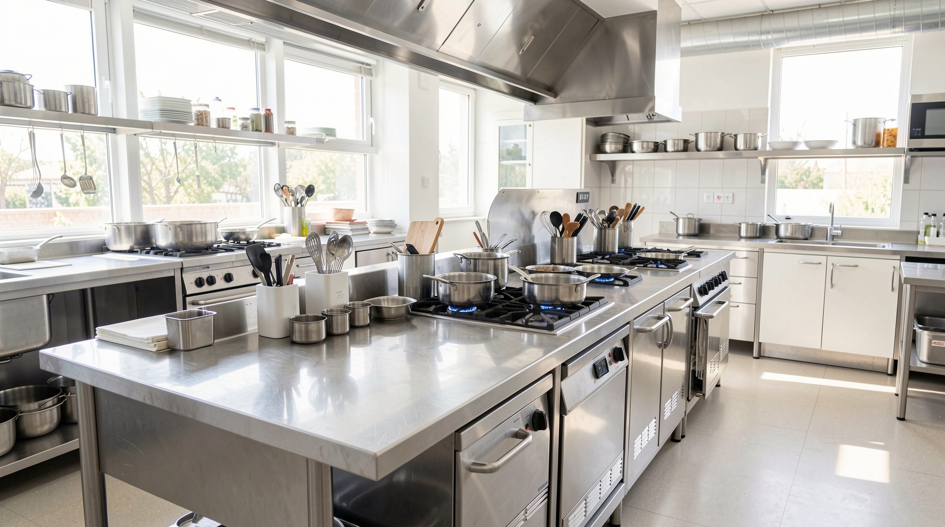Cómo mostrar las cocinas de tu escuela de gastronomía ayuda a que los alumnos se decidan a inscribirse