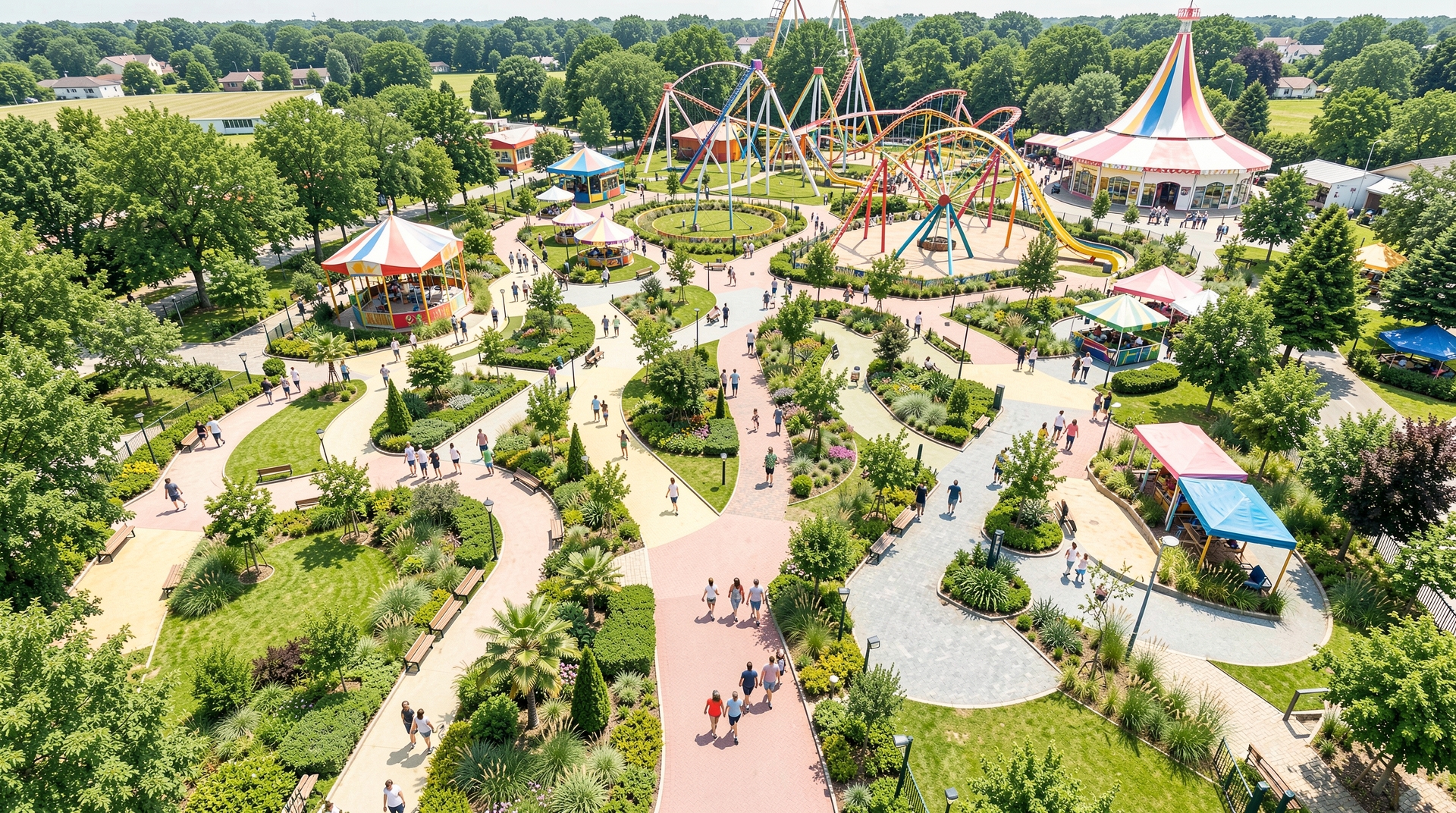 Cómo los recorridos virtuales ayudan a organizar visitas y eventos en parques infantiles