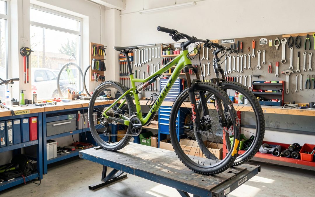 Cómo mostrar las instalaciones de un taller de bicicletas profesional a través de Internet